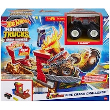Hot Wheels Monster Trucks Ateşle Çarpışma Mücadelesi Oyun Seti