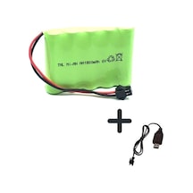 6V 1800Mah Oyuncak Araba Pili + Usb Şarj  Aleti