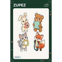 Minik Fotoğraf Kutusu 19x25 Cm Ütüyle Uygulanan Baskı Zpz1294 - 928156898