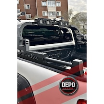 Toyota Hilux Tam Uyumlu Lazer Kesim Led Işıklı Rollbar