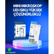 Mey İthalat Pmma Optik Lensli Kompakt Taşınabilir Mikroskop