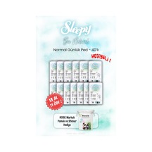 13 Al 11 Öde Sleepy Bio Natural Günlük Ped 40'lı Ve Rosıe
