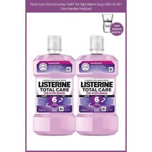 Total Care Diş Koruması Hafif Tat Ağız Bakım Suyu 250 Ml X2+cam Bardak Hediyeli