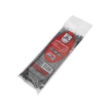 Zenith Kablo Bağı & Plastik Kelepçe & Cırt Kelepçe Siyah 100 Adet 3.6X300 30Cm