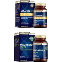 Vitamin Max C Vitamini,d Vitamini Ve Çinko Takviyesi 60 Tablet+ Magnezyum Takviyesi 250mg
