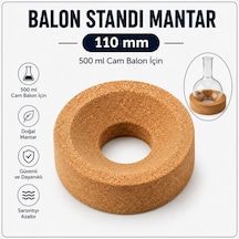 Balon Standı Mantar - 110 Mm - 500 Ml Cam Balon İçin
