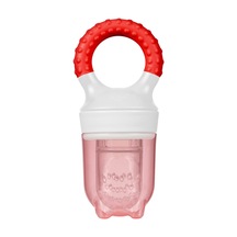 Wee Baby Meyve Süzgeci - Kırmızı 12'li Paket
