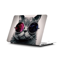 Macbook Air Kılıf 13 İnç A1369 A1466 İle Renkli Baskı Sert Koruma Kapak Darbeye Çizilmeye Dayanıklı Pembe