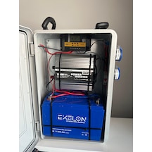 1kw Taşına Bilir Solar Güneş Paketi Mini Buzdolabı Tv Aydınlatma