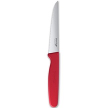 Stevig Sebze Ve Soyma Bıçağı Lazerli 10 Cm Kırmızı St-402.002