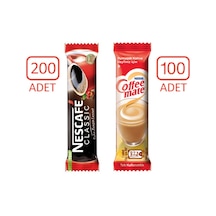 Nescafe Classic Hazır Kahve 200 x 2 G + Coffee Mate Kahve Kreması 100 x 5 G