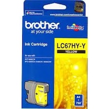 Brother Lc67hy - Y Sarı Kartuş