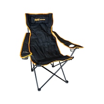 Rox Camping 0315 Katlanır Kamp Sandalyesi - Siyah Siyah