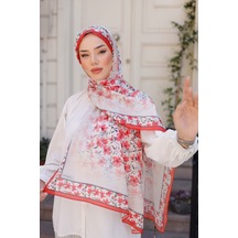 Mimiyum Lemon Flower Nayf İpek Şal Nar Çiçeği nar çiçeği