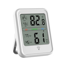 Maiyame Dijital Nem Ve Sıcaklık Ölçer - Lcd Ekranlı, Yüksek Hassasiyetli, Dry/comfort/wet Göstergeli