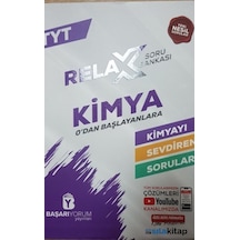 Tyt Relax Kimya Soru Bankası 0'Dan Başlayanlara Başarıyorum