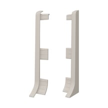 Linela Pvc Süpürgelik Kaşmir - Lnl416 Bitiş Kapağı Aksesuarı 1 Paket - 2 Adet