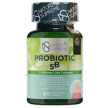 Natures Supreme Probiotic 5B 60 Kapsül Aromasiz