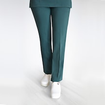 Ördekbaşı Yeşili Likralı Pantolon