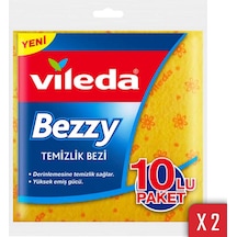 Vileda 10'lu Bezzy Temizlik Bezi 2'li Paket