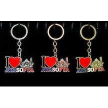 Metal Ayasofya Anahtarlık Alk2199