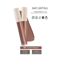 2 Adet Mat Likit Ruj - 03 Sunset Breeze 4 Ml Diğer