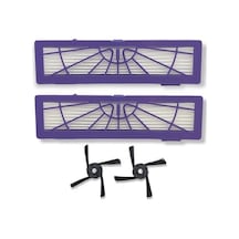 srfn ticaret Neato Botvac D80/D75/D85/D70E/D3/D5/65/75/80/85 Uyumlu Yan Fırça ve Hepa Filtre