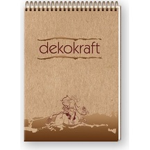 Keskin Dekokraft Spiralli Bloknot A5 Düz 100 Yaprak 144100