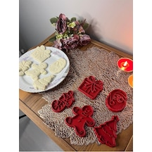 Yeniyıl Kurabiye Kalıbı Seti Çok Renkli