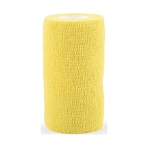 Elastik Yapışkanlı Coban Renkli Bandaj 10 CM x 4.5 M Sarı