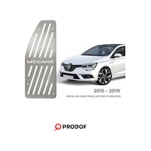 Renault Megane 4 Krom Ayak Dinlendirme Pedalı 2015 - 2019