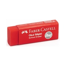 Faber Castell Büyük Kırmızı Okul Silgisi 6 Lı