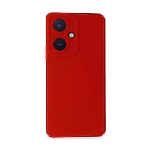 Vivo Y27 Uyumlu Kılıf Nano İçi Kadife Silikon - Kırmızı