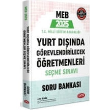 Data Yayınları 2025 MEB Yurt Dışında Görevlendirilecek Öğretmenleri Seçme Sınavı Soru Bankası