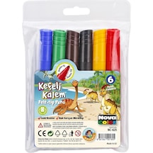Nova Color Jumbo Keçeli Kalem 6 Renk Nc-625 Diğer