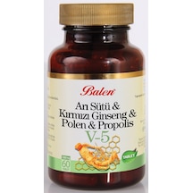 Balen Ari Sütü Polen Propolis Kırmızı  Ginseng