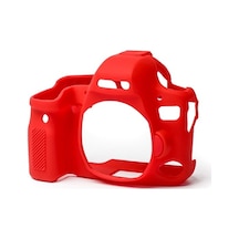 Easycover Canon 760D Silikon Kılıf Ecc760Dr (Kırmızı)