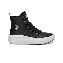 U.S. Polo Assn. CLEMENTINE PU 3PR Kadın  Siyah Sneaker