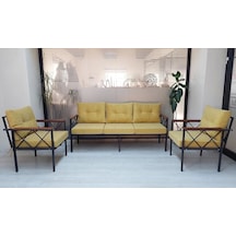 Safir 3 1 1 Bahçe,balkon,teras,cafe,çay Seti,oturma Grubu,koltuk Takımı,ofis Koltuk Sarı