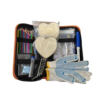 Yihua 928d-ı Set 2 60w Ayarlanabilir Sıcaklıklı Havya Ve Ahşap Yakma Seti 54 Parça