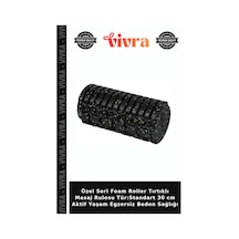 Özel Seri Foam Roller Tırtıklı Masaj Rulosu Tür:standart 30 Cm Aktif Yaşam Egzersiz Beden Sağlığı
