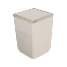 Toskana Çöp Kovası 6 Lt Bej Altın Açık Bej
