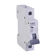 Viko 4vtb-1b16 Otomatik Sigorta 4,5ka B Tipi 1 Kutup 16a 10