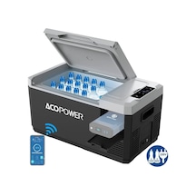 Acopower V18 12/24/220volt 18litre Kompresörlü Outdoor Oto Buzdolabı Akü Dahil Değildir Fr V18