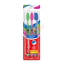 4 Adet Colgate Diş Fırçası Extra Clean Colors 2+1