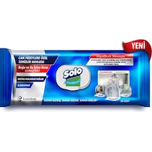 Solo Aquablock Cam Yüzeylere Özel Temizlik Havlusu 30 Yaprak Beyaz