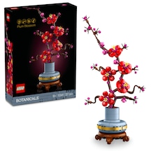 LEGO® Botanicals Erik Çiçeği 10369 – Yetişkinler için Pastel Mavi Saksi İçeren Dekoratif Çiçek Modeli Yapim Seti (327 Parça)