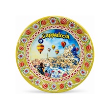 1 Adet Kapadokya Temalı Seramik Magnet Seramik Tasarımlı Buzdolabı Mıknatısı, Dekoratif Hediyelik, Souvenir Fridge Magnet