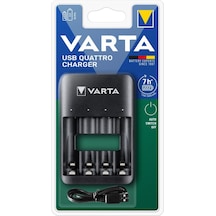 Varta 57652 USB Quottro Charger Pil Şarj Cihazı