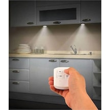 Mobee Uzaktan Kumandalı Yapışkanlı 3'lü Led Spot Lamba Diğer
